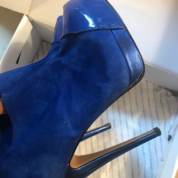 Aldo Korsen Cobalt Blue Heels - Picture 3 of 4